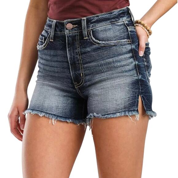 BKE Billie stretch short denim Shorts Kids Size 22 - Picture 1 of 7